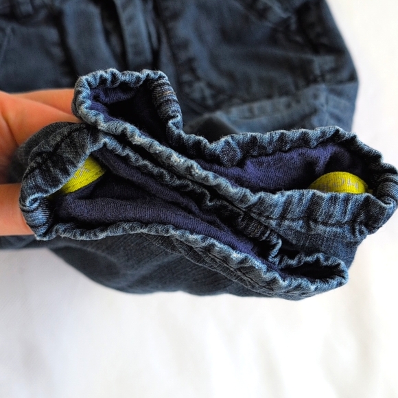 mexx plaid shirt & denim jeans matching outfit set 12-18 months baby toddler boy - Picture 12 of 16